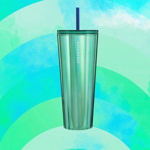 Starbucks Summer 2022 Lime Green Acrylic Tumbler Cold Cup Venti 24oz